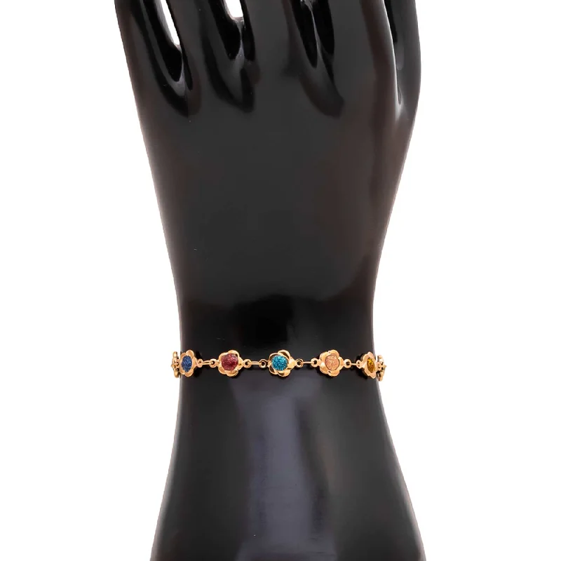 Ladies bracelets synthetic gems-Bracelet- K6025015