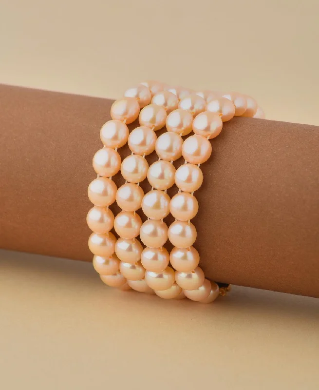 Ladies bracelets customer feedback-Trendy and elegant Pearl Bracelet