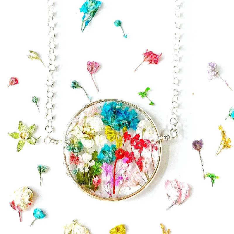 Ladies necklaces mature elegance-Garden of Happiness Necklace - Style BG17