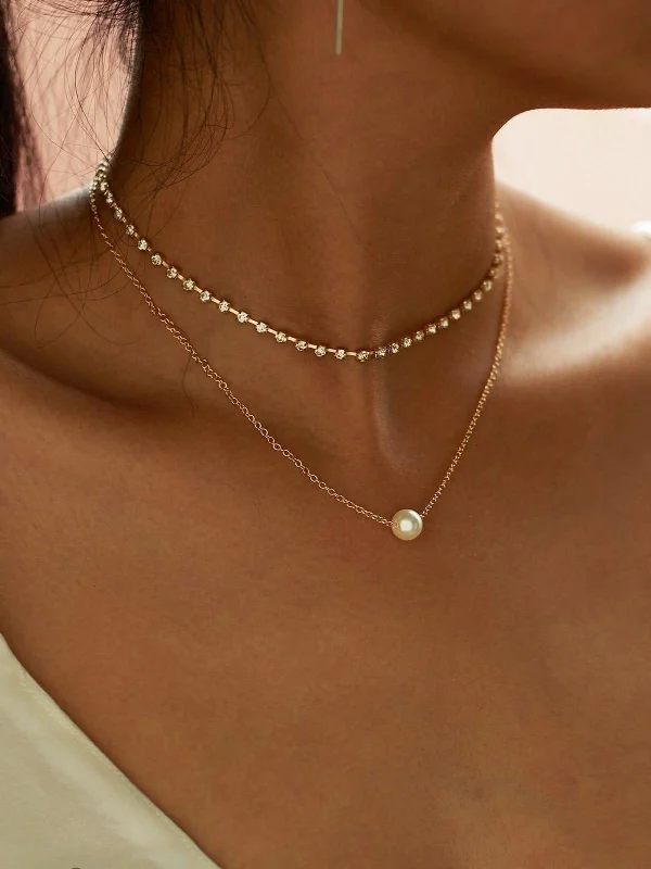 Ladies necklaces buying advice-Fresh Water Pearl Necklace