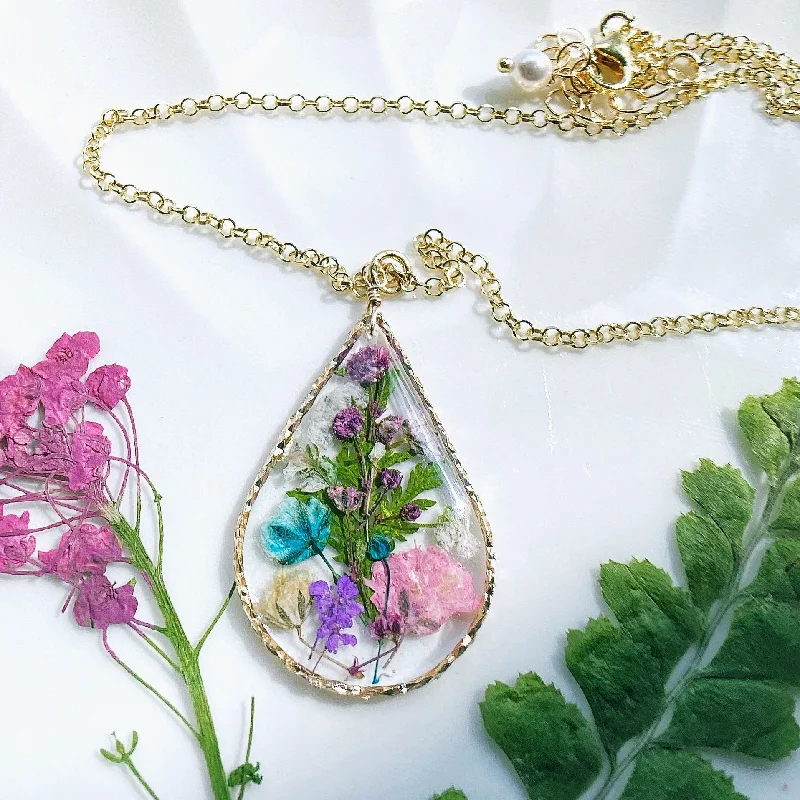 Ladies necklaces lavish designs-🌿 Garden of Serenity Necklace 🌿