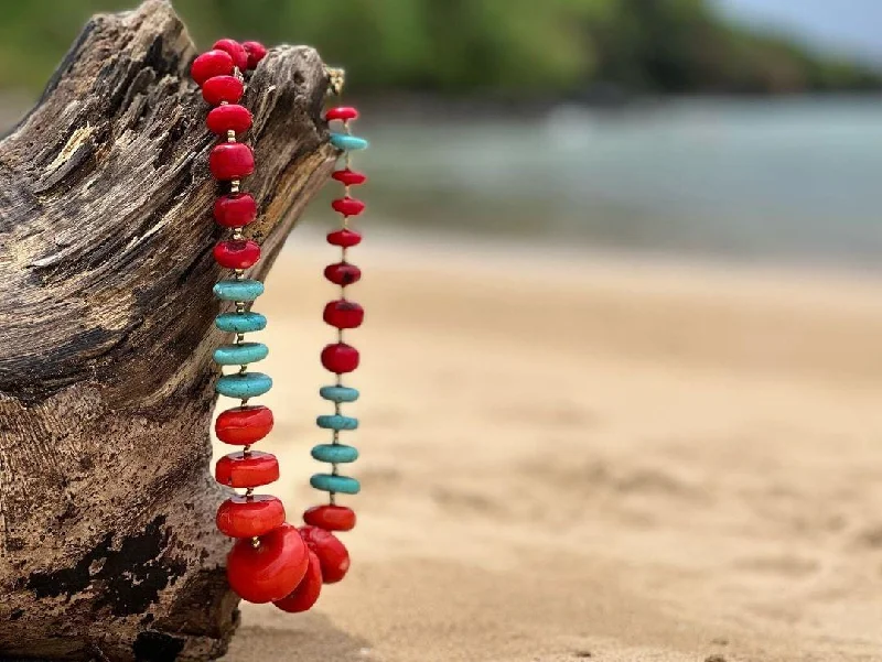 Ladies necklaces Mother’s gift-Coral Ancestral Necklace