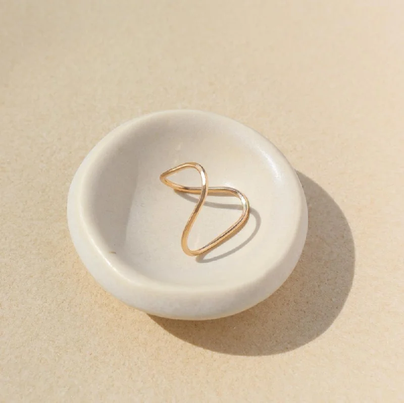 Ladies ring holiday gifts-Rising Tide Ring