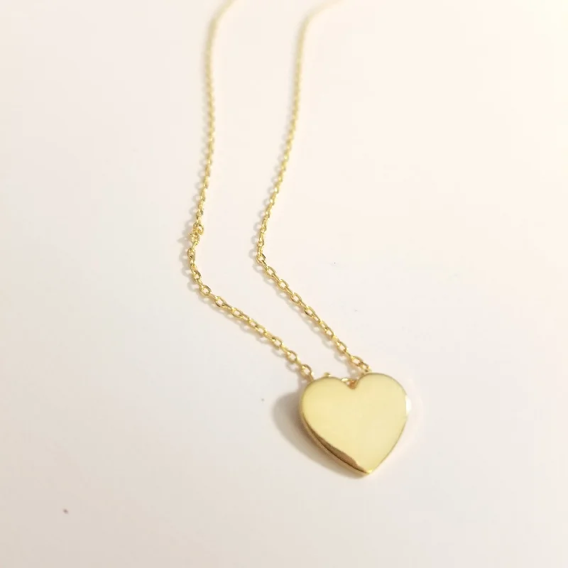 Ladies necklaces buying advice-Heart Necklace