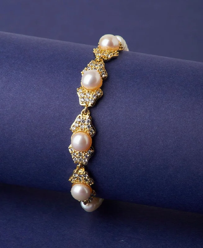 Ladies bracelets mature elegance-Beautiful Real Pearl Bracelet