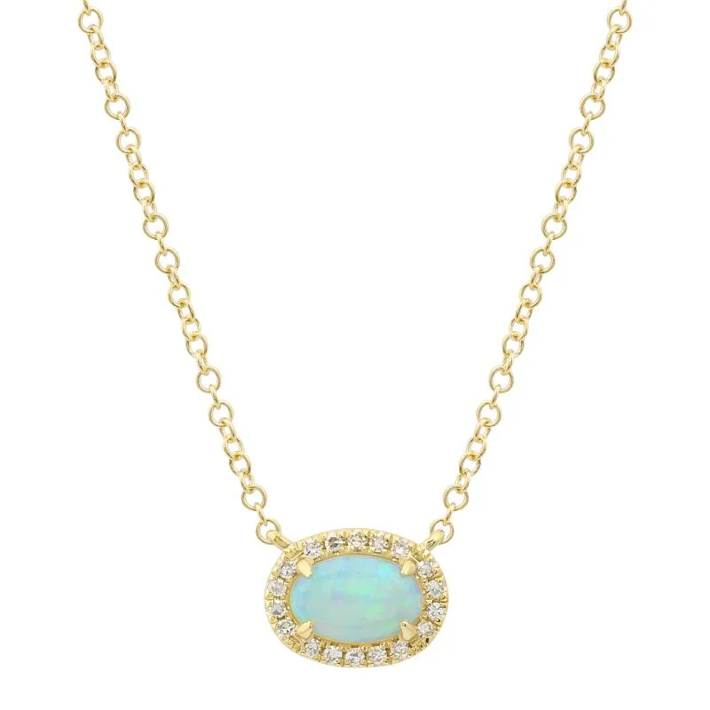 Ladies necklaces Christmas style-SCARLETT OPAL NECKLACE.