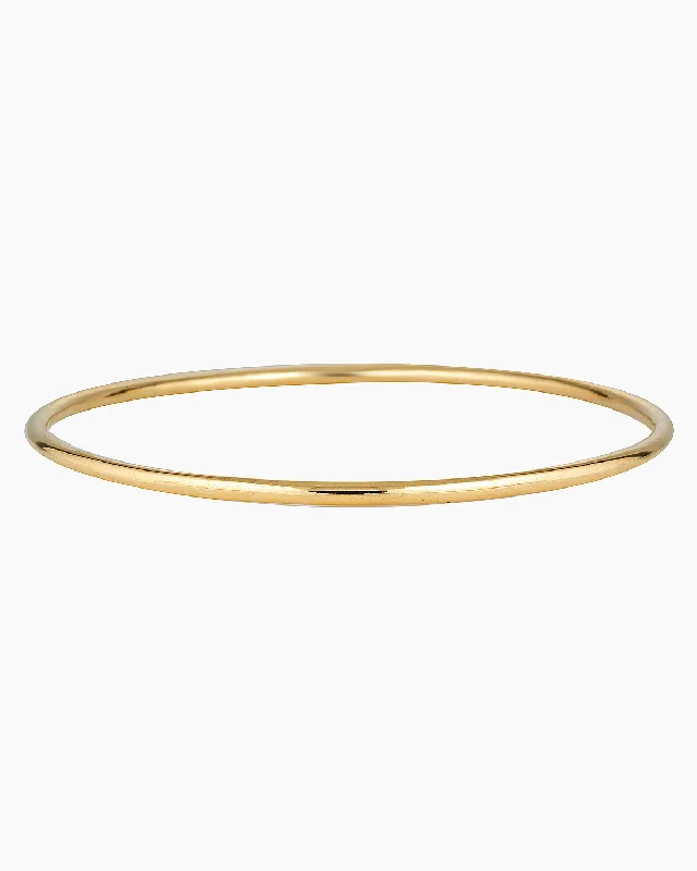 Ladies bracelets Mother’s Day-GOLD BANGLE BRACELET