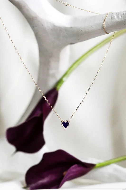 Ladies necklaces light luxury-ARIANNA HEART NECKLACE