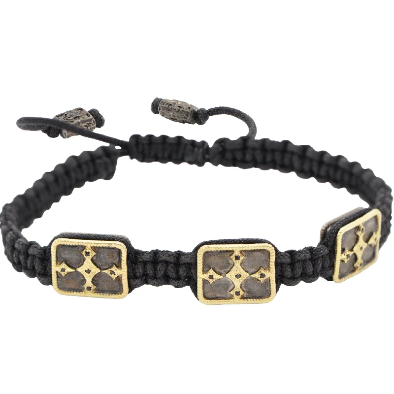 Ladies bracelets popular brands-Cross Station Bracelet