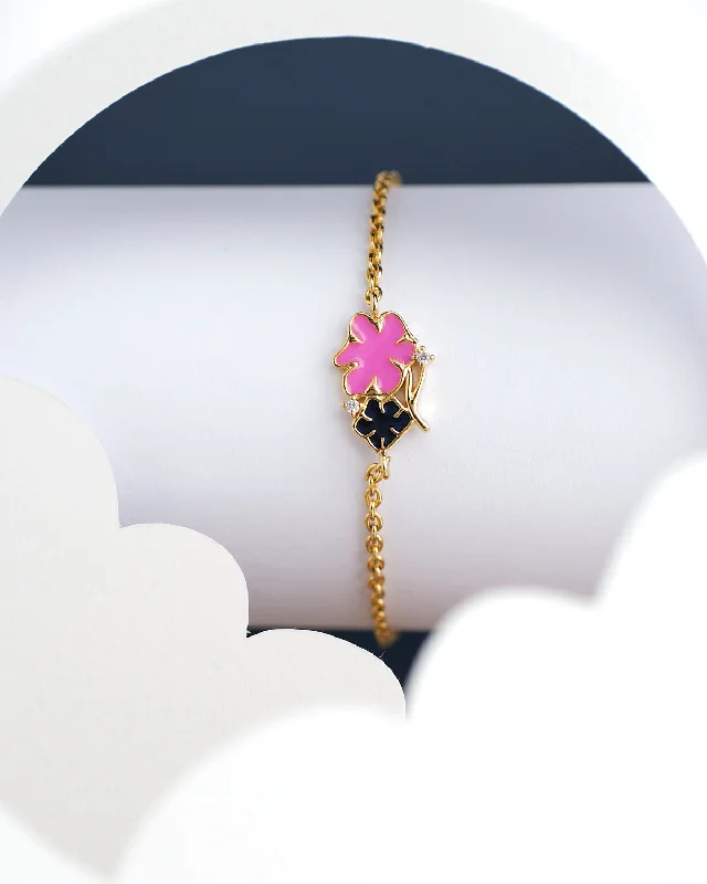 Ladies bracelets sentimental pieces-Alisha Flory Chain Bracelet for kids