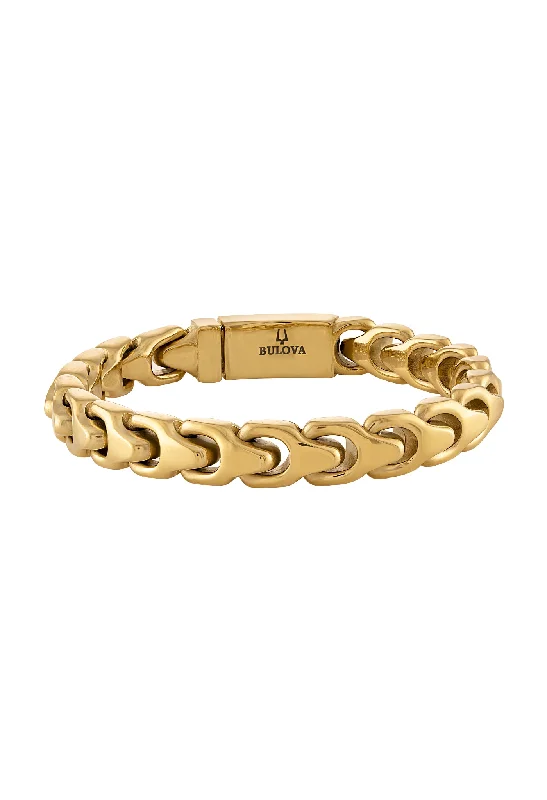 Ladies bracelets classic looks-Bulova Men's Bracelet